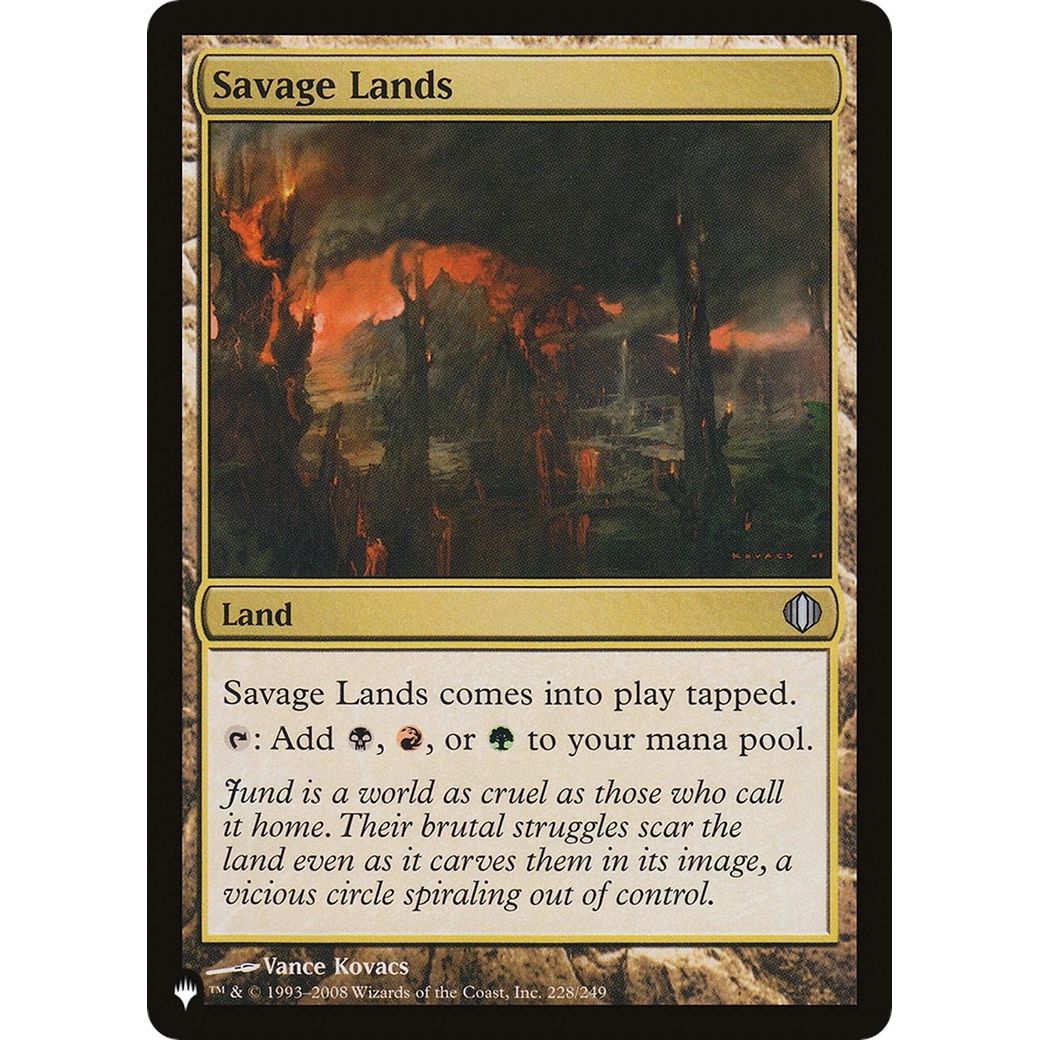 Image for Savage Lands (228) (LIST) - Magic: The Gathering
