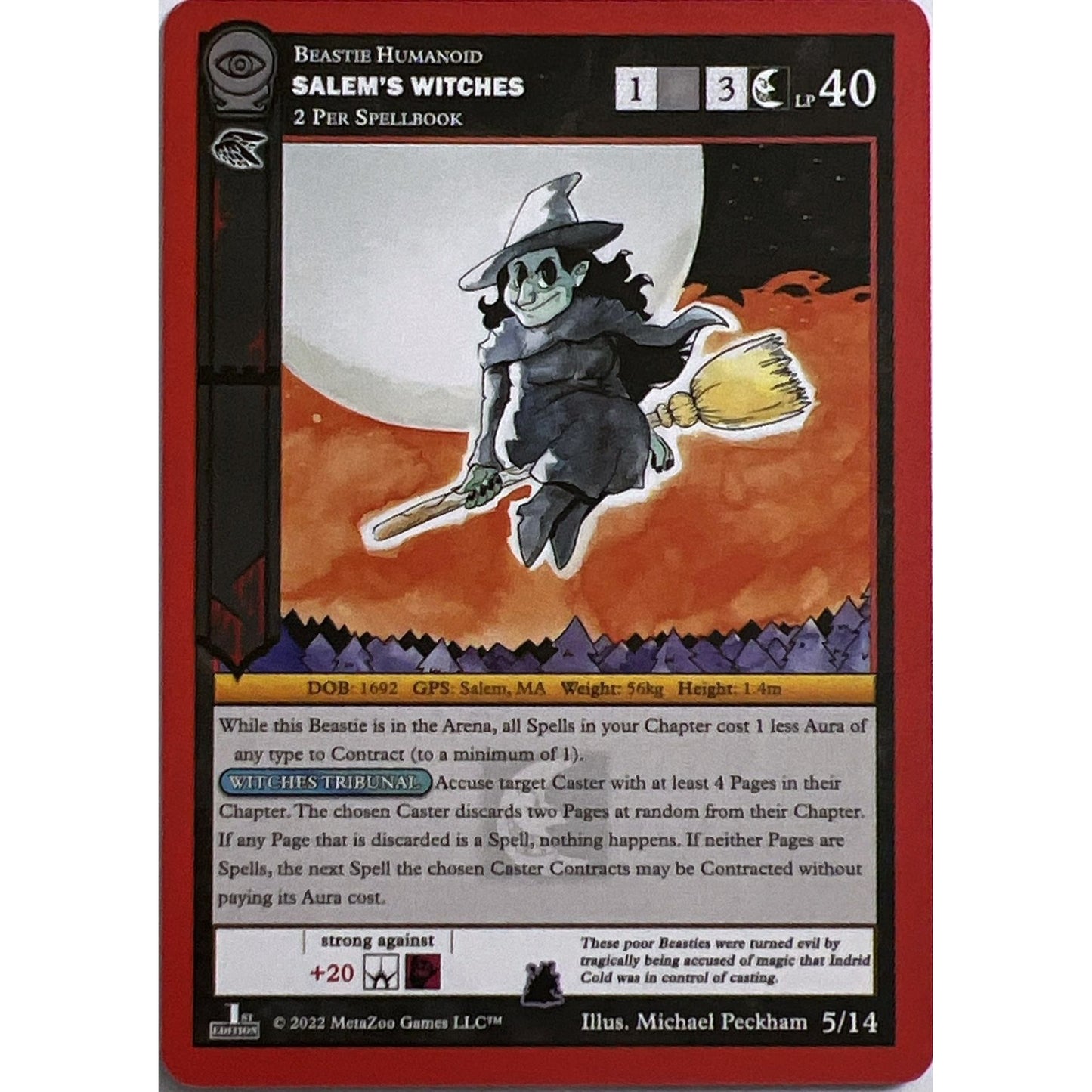 Image for Salem's Witches (5/14) (SCE1E-RE) - MetaZoo