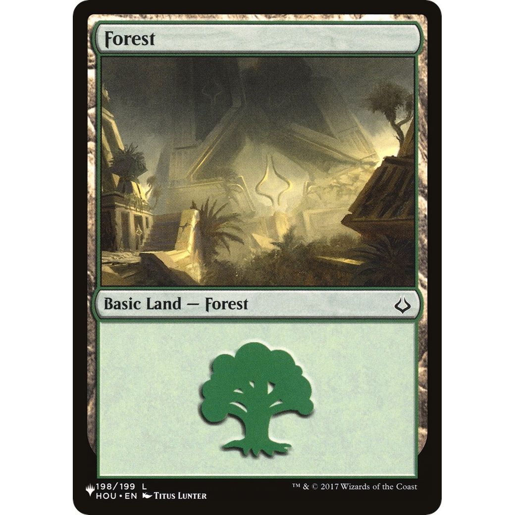 Image for Forest (198) (198) (LIST) - Magic: The Gathering