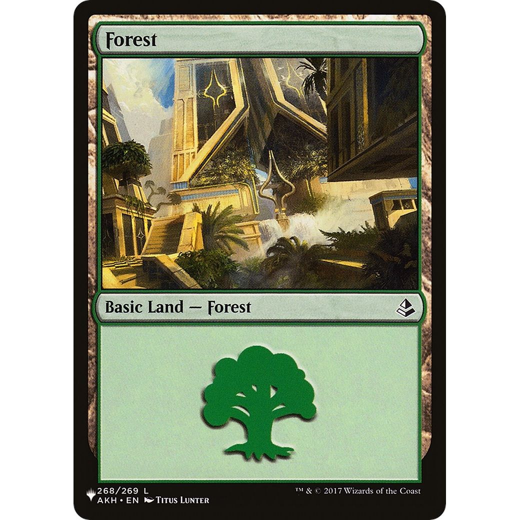 Image for Forest (268) (268) (LIST) - Magic: The Gathering