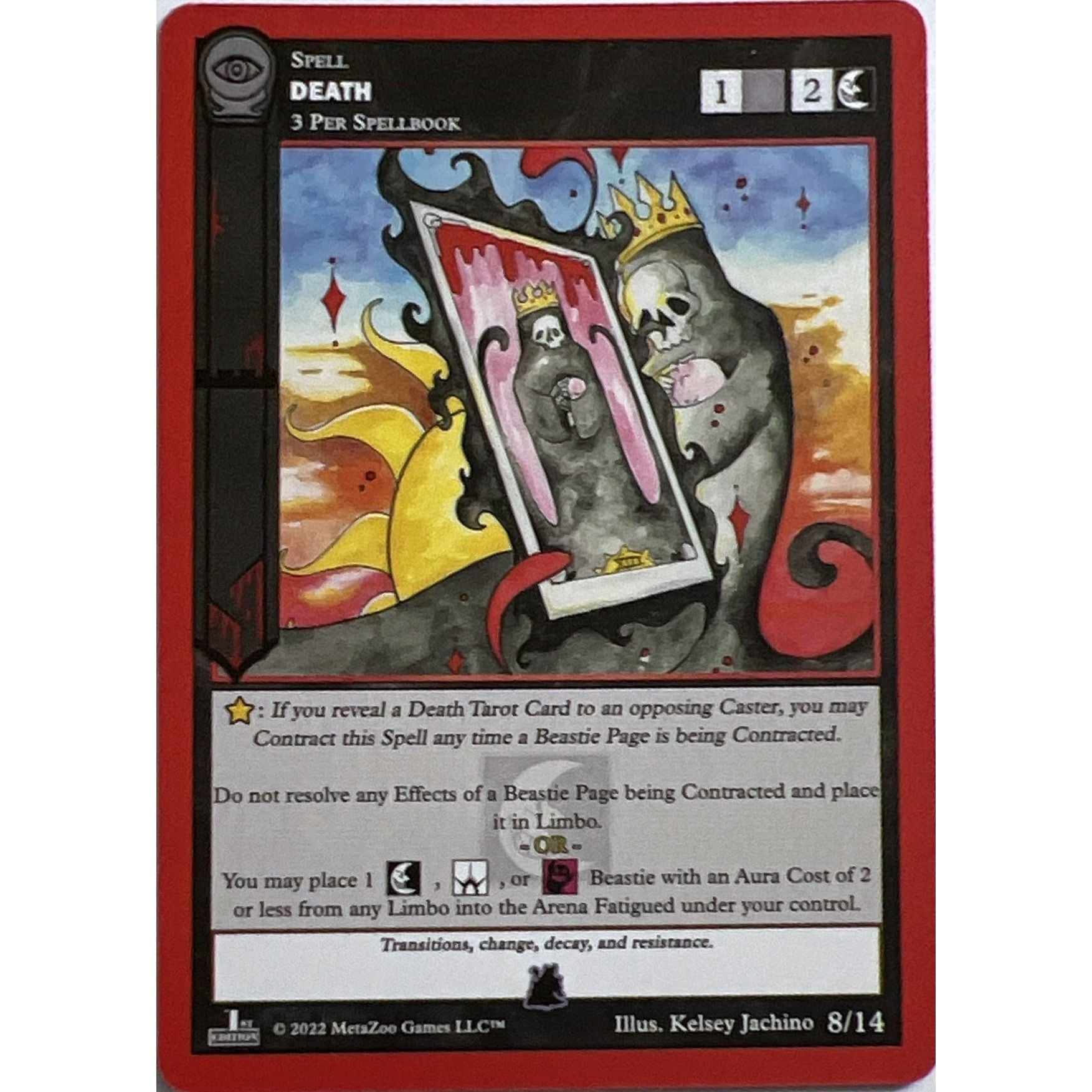 Image for Death (8/14) (SCE1E-RE) - MetaZoo