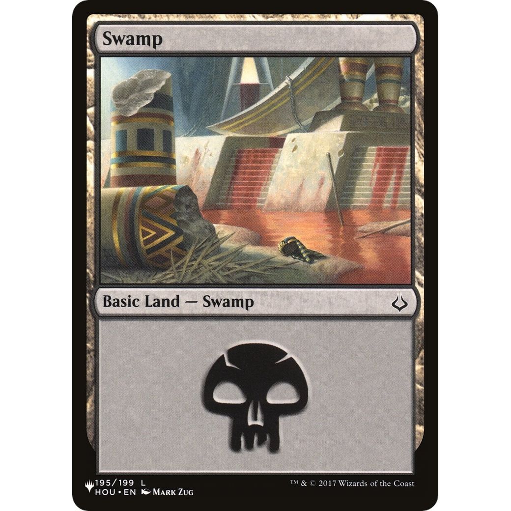 Image for Swamp (195) (195) (LIST) - Magic: The Gathering