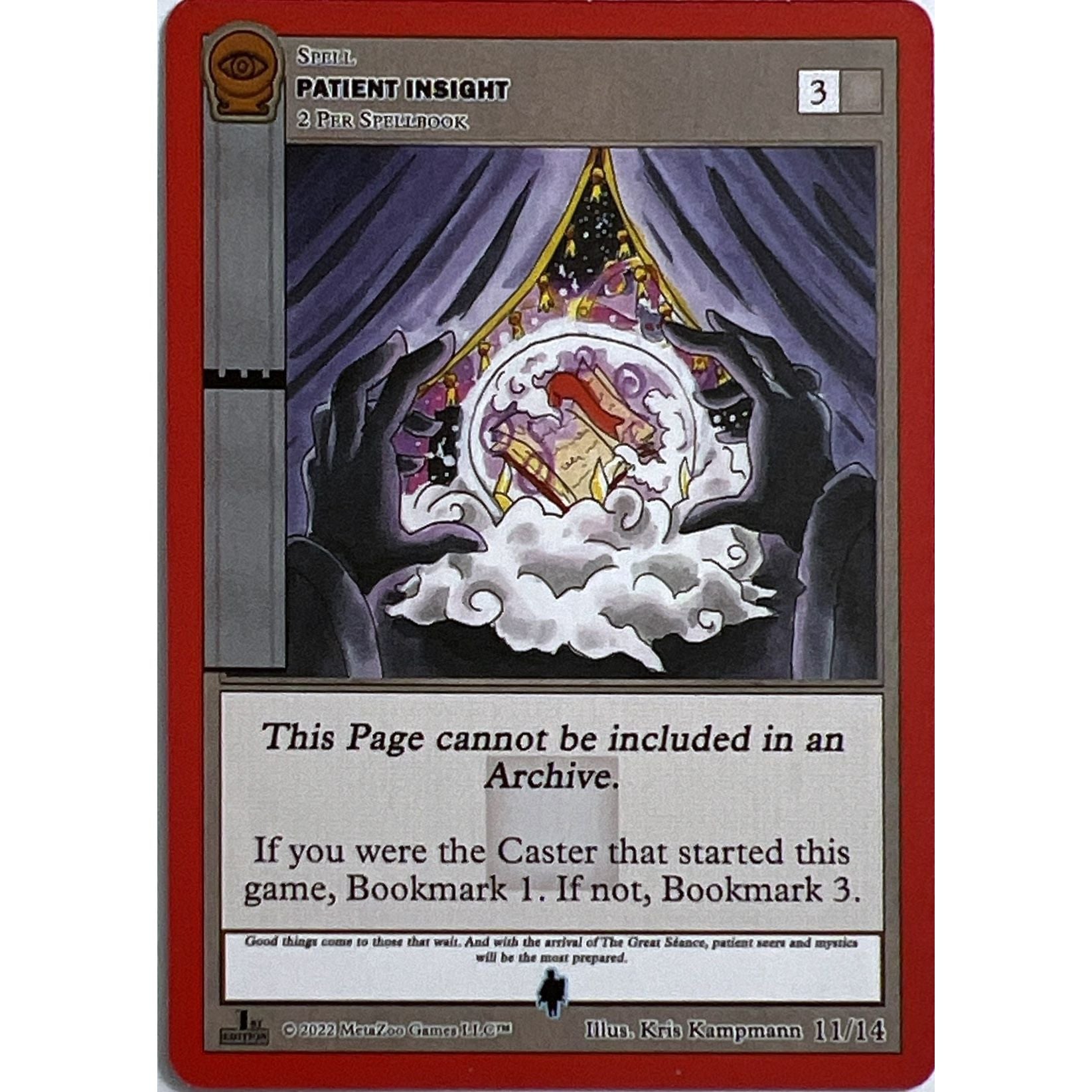 Image for Patient Insight (The Gray Man) (11/14) (SCE1E-RE) - MetaZoo