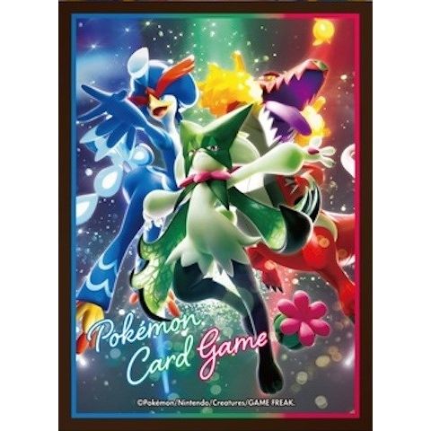 Image for Pokemon TCG: Pokemon Center Japan Exclusive Card Sleeves - Meowscarada, Skeledirge, & Quaquaval (64-Pack) - Card Sleeves
