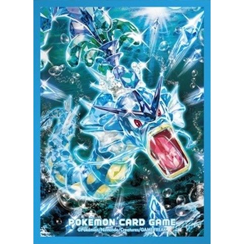 Image for Pokemon TCG: Pokemon Center Japan Exclusive Card Sleeves - Terastal Gyarados (64-Pack) - Card Sleeves