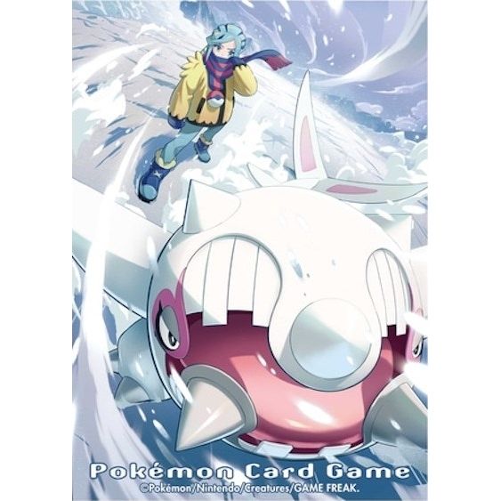 Image for Pokemon TCG: Pokemon Center Japan Exclusive Card Sleeves - Grusha & Cetitan (64-Pack) - Card Sleeves