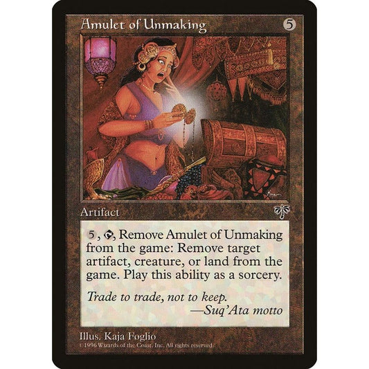 Image for Amulet of Unmaking (MIR) - Magic: The Gathering