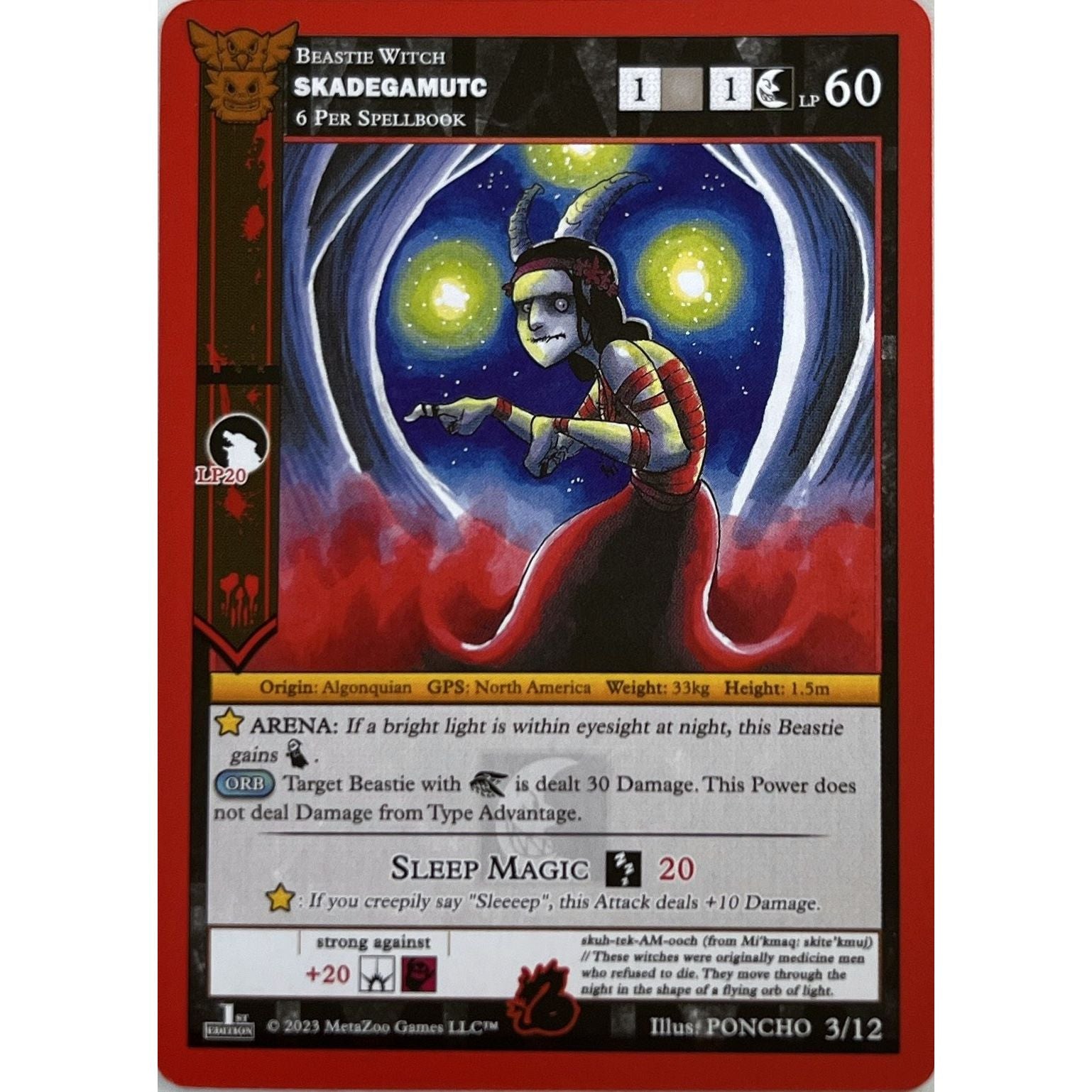 Image for Skadegamutc (3/12) (NATFE-RE) - MetaZoo