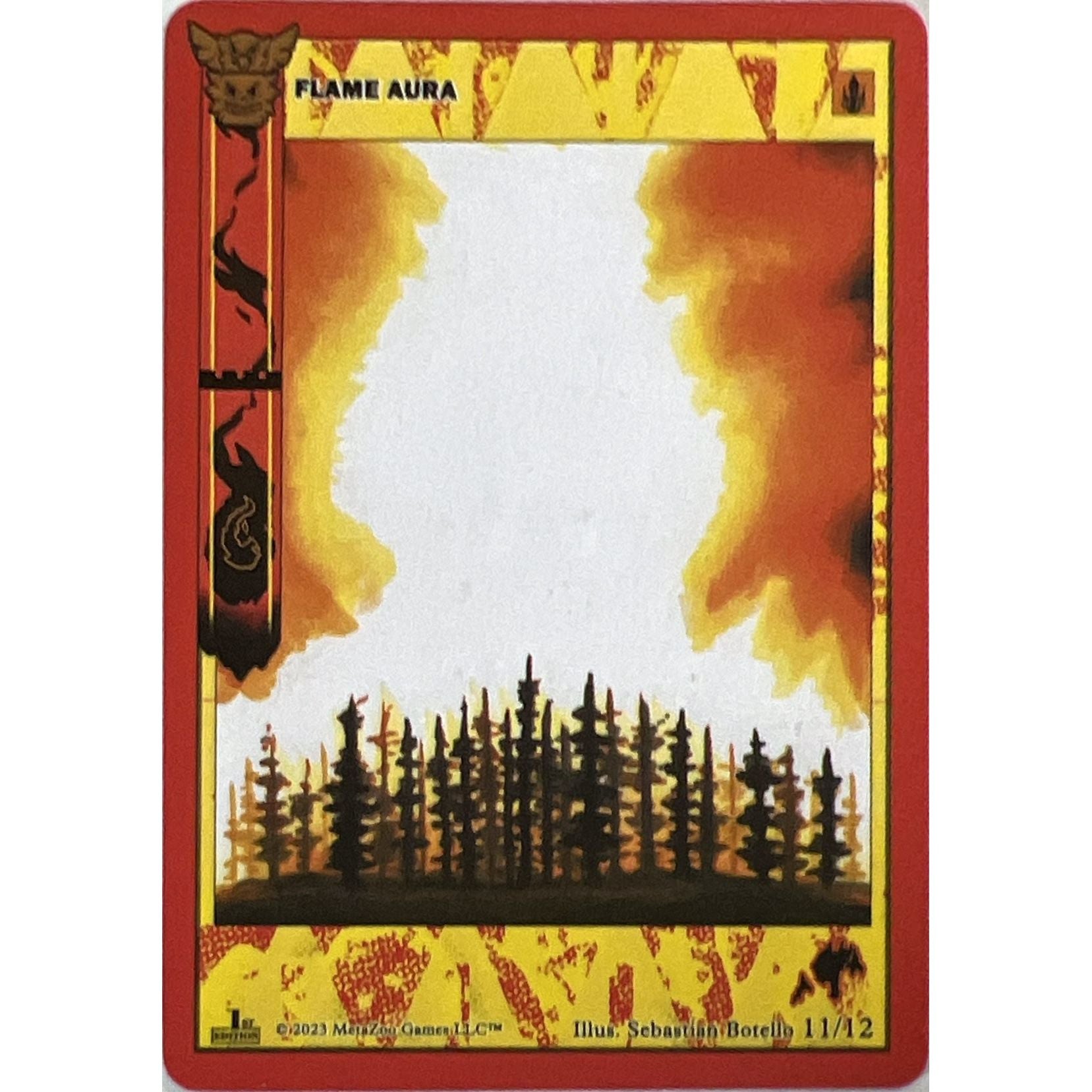 Image for Flame Aura (11/12) (NATFE-RE) - MetaZoo