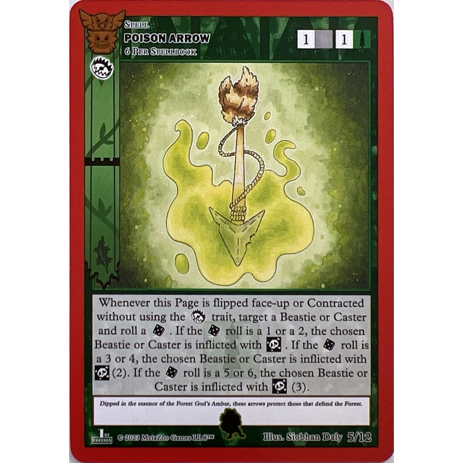 Image for Poison Arrow (5/12) (NATFE-RE) - MetaZoo
