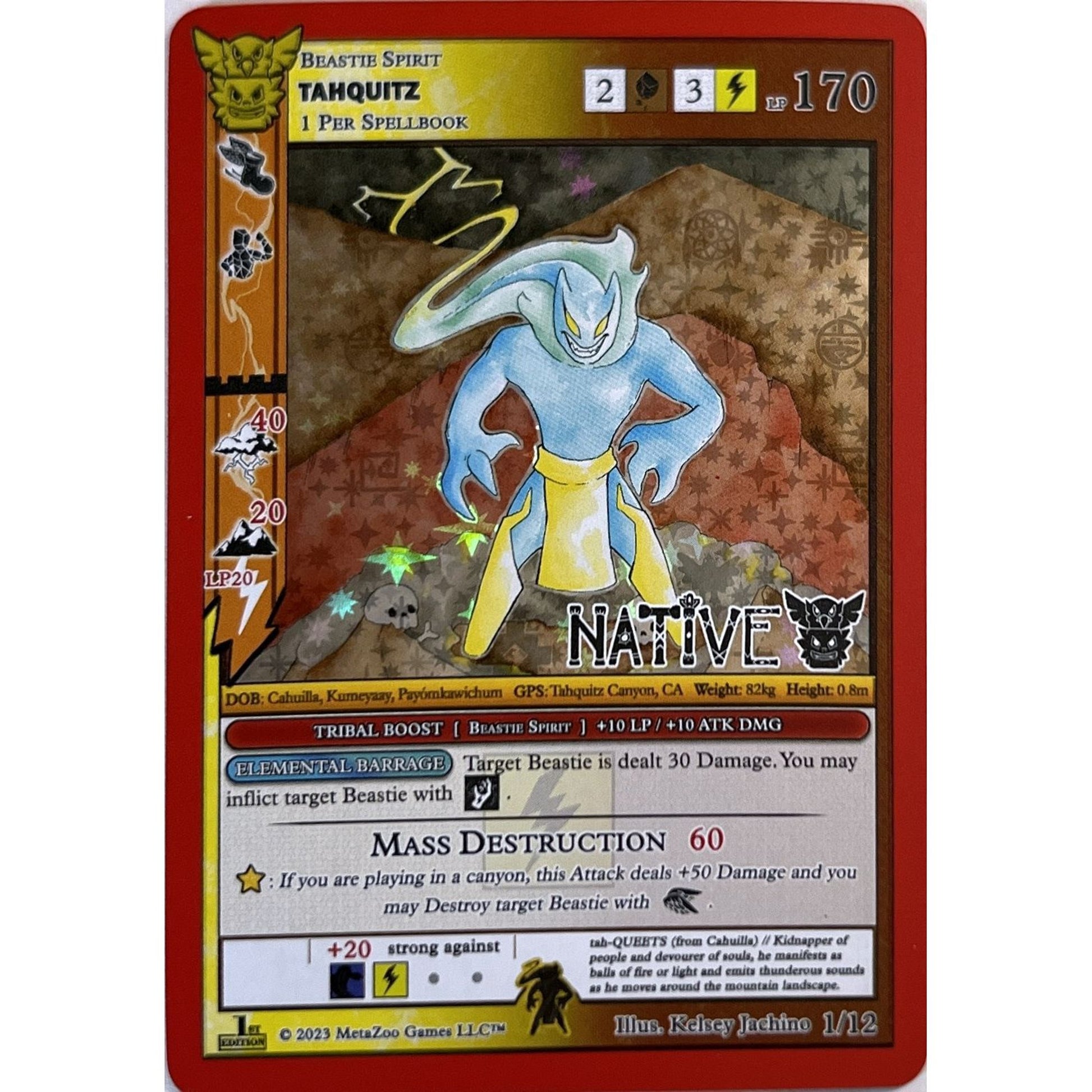Image for Tahquitz (1/12) (NATFE-RE) - MetaZoo