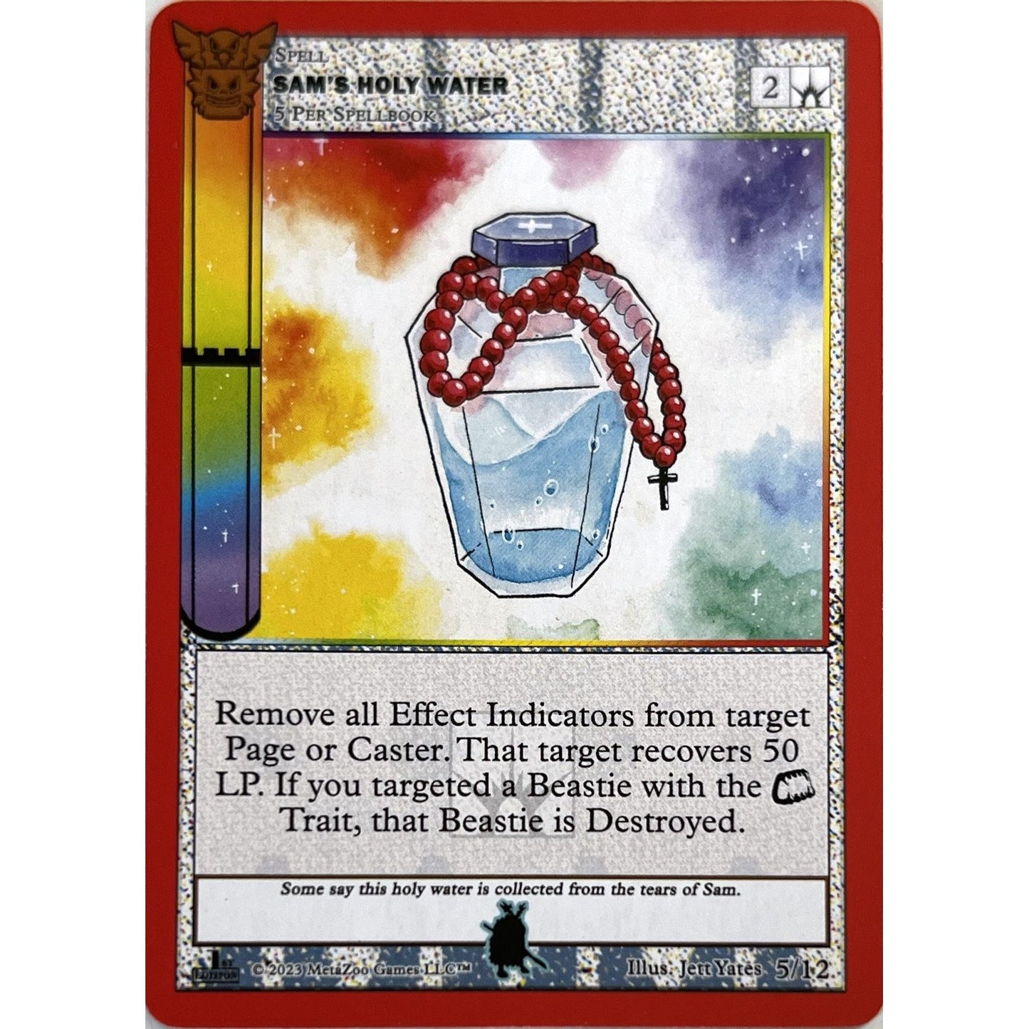 Image for Sam's Holy Water (5/12) (NATFE-RE) - MetaZoo