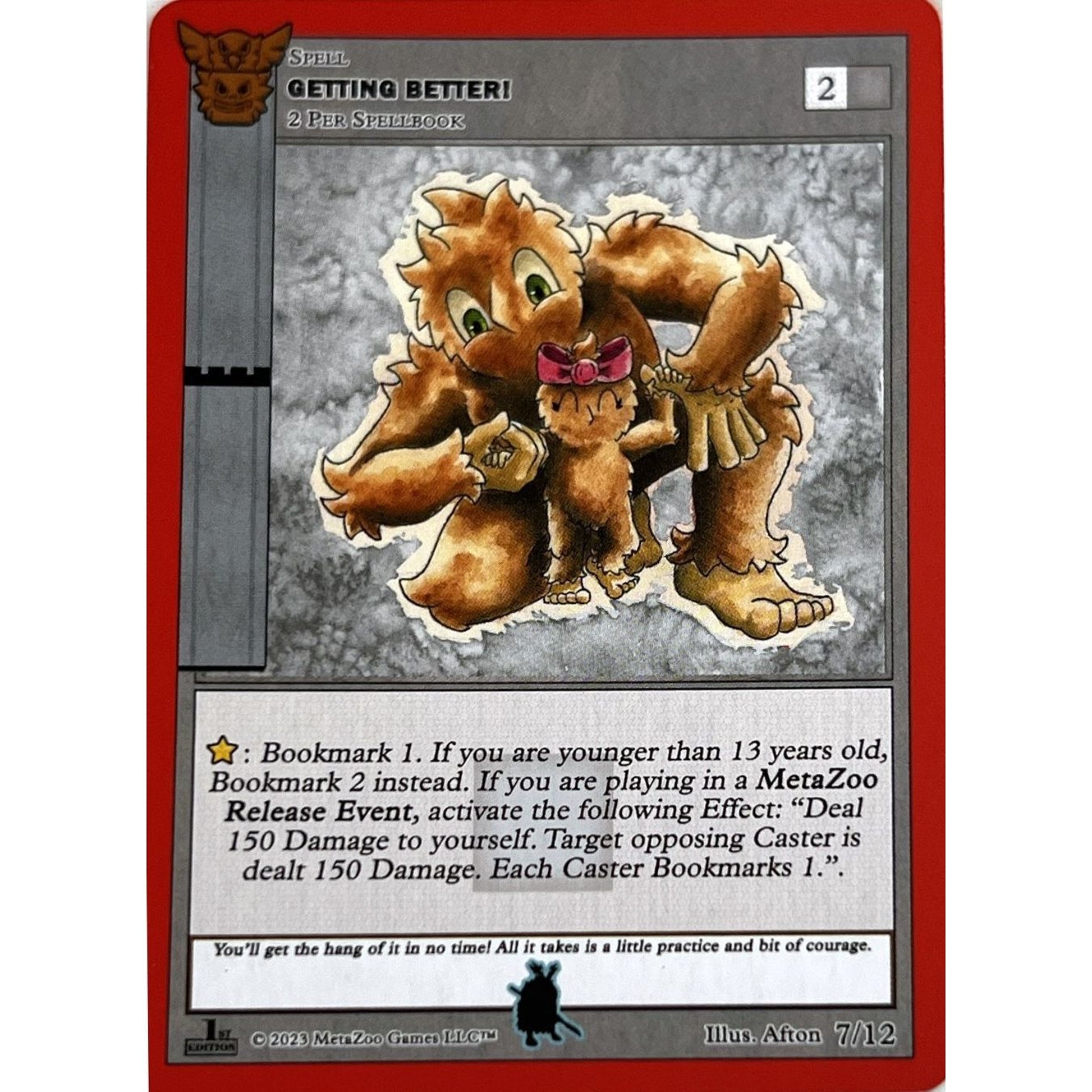 Image for Getting Better! (Tekkeitsertok) (7/12) (NATFE-RE) - MetaZoo