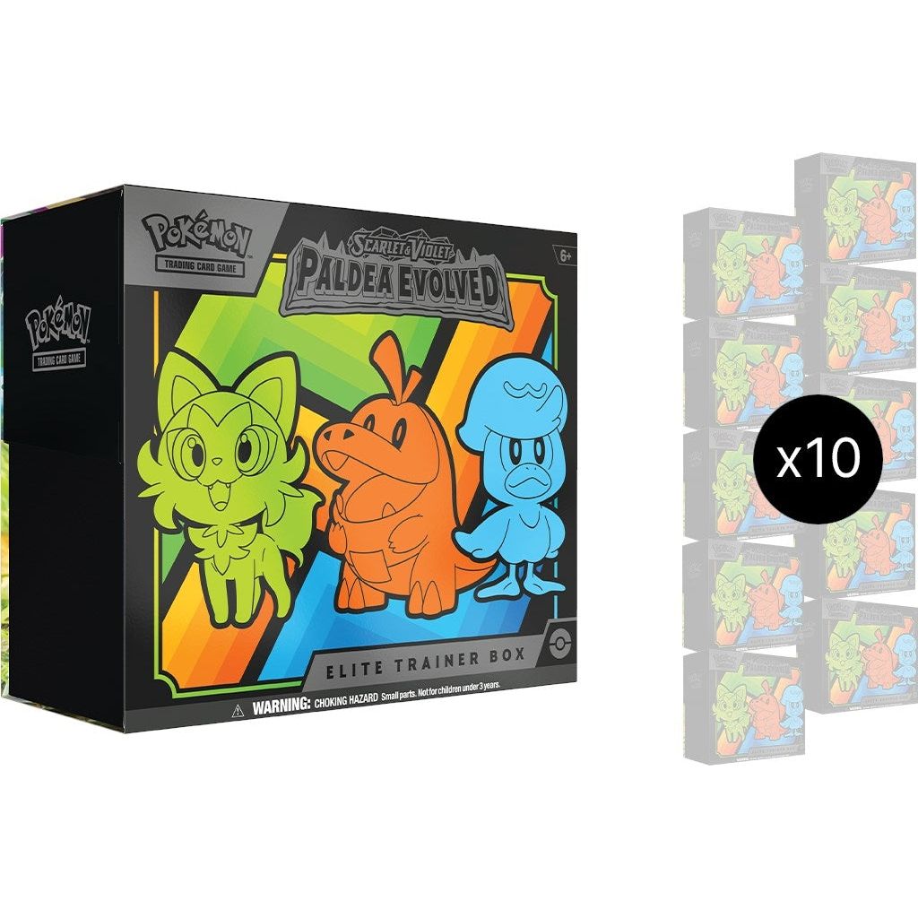 Image for Paldea Evolved Elite Trainer Box Case - Pokemon