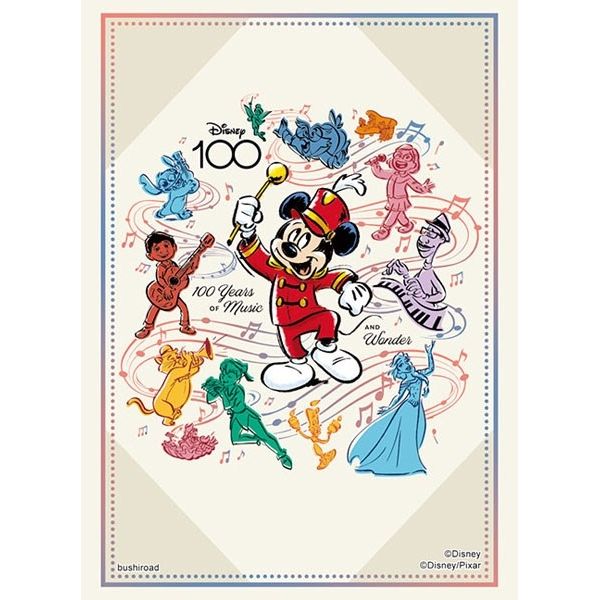 Image for Bushiroad Sleeve Collection HG Vol.3569: Disney 100 - MUSICAL WONDER (75-pack) - Card Sleeves