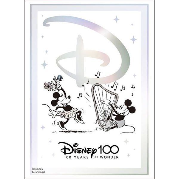 Image for Bushiroad Sleeve Collection HG Vol.3570: Disney 100 - Mickey & Minnie (75-pack) - Card Sleeves