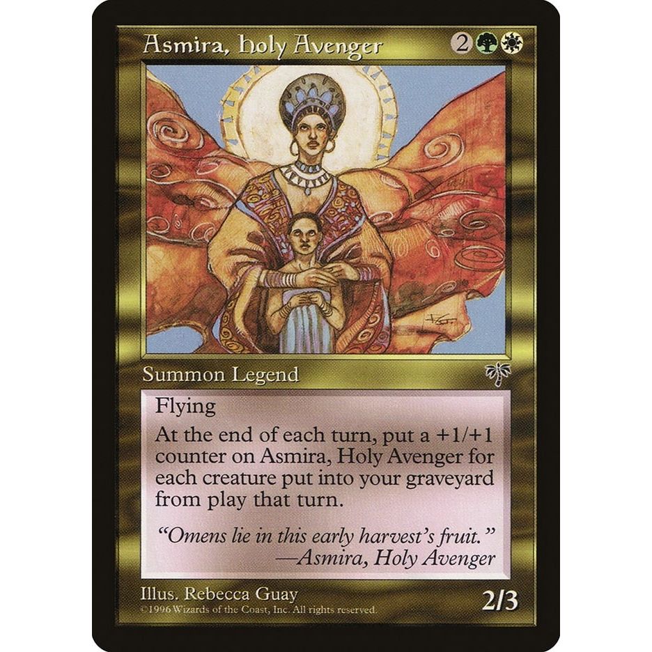 Image for Asmira, Holy Avenger (MIR) - Magic: The Gathering