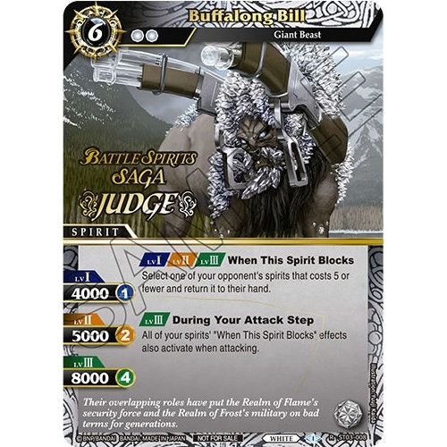 Image for Buffalong Bill (Judge Pack Vol. 1) (ST03-008) (BSSP) - Battle Spirits Saga