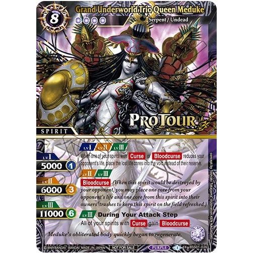 Image for Grand Underworld Trio Queen Meduke (X Rare Special Pack Vol. 1) (BSS01-026) (BSSP) - Battle Spirits Saga