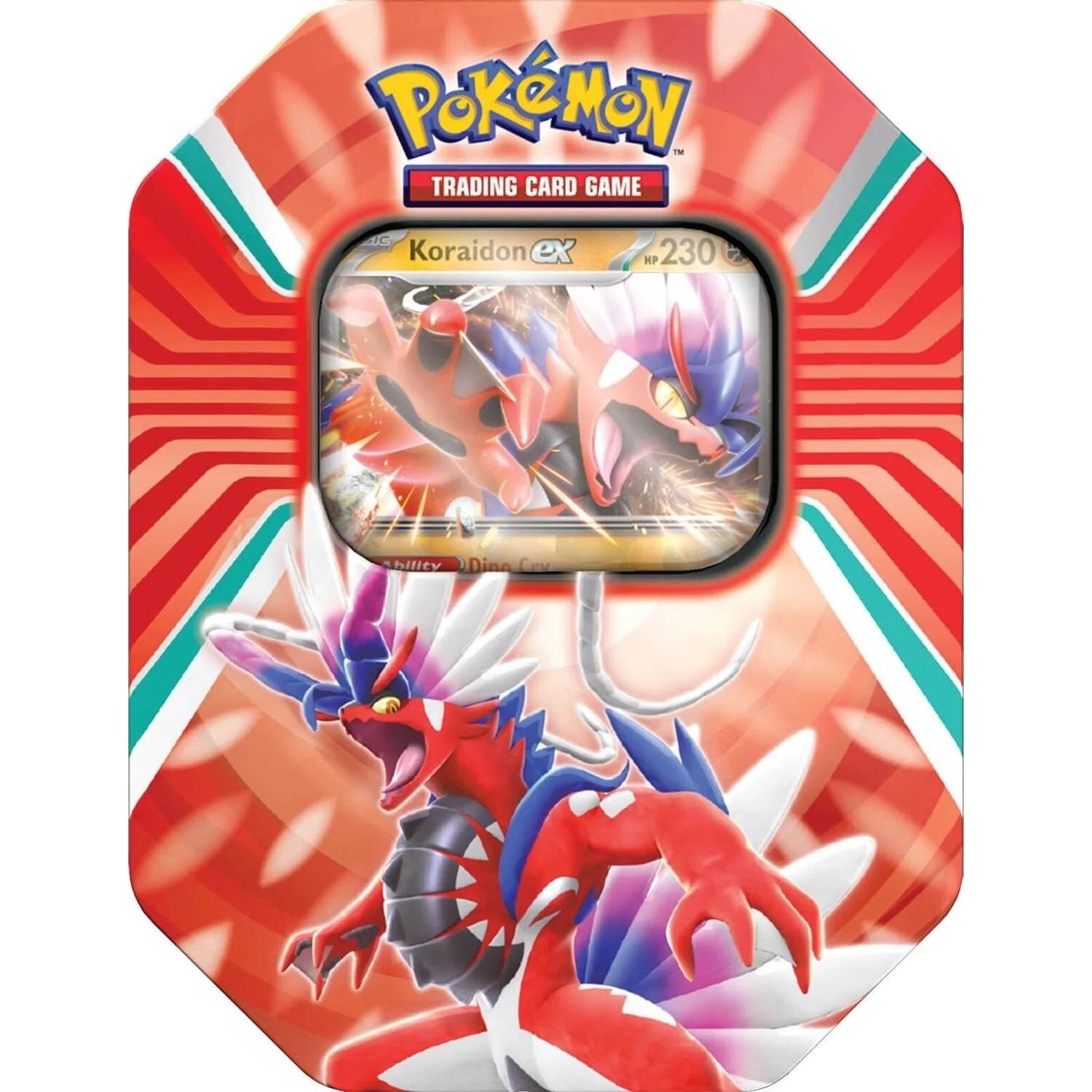 Image for Paldea Legends Tin [Koraidon ex] - Pokemon