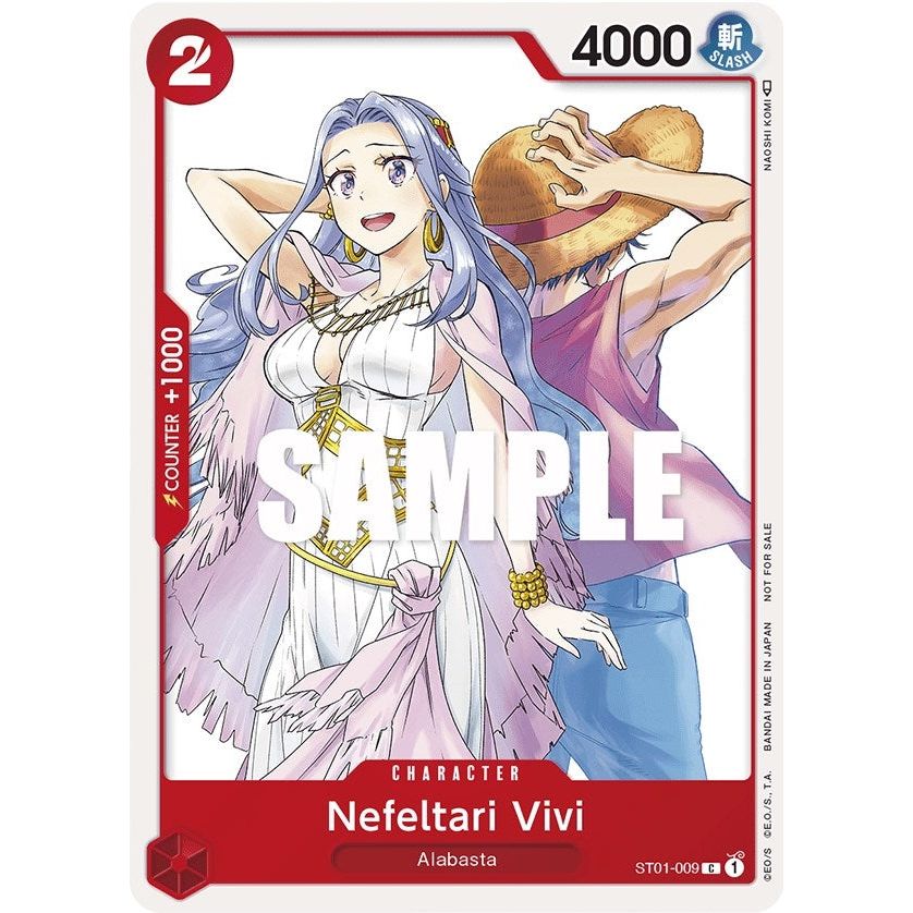 Image for Nefeltari Vivi (OP-03 Pre-Release Tournament) [Participant] (ST01-009) (OP-PR) - One Piece Card Game