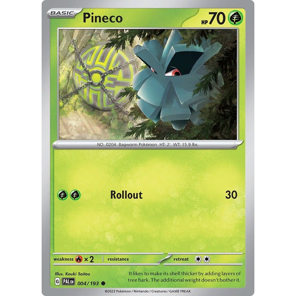 Image for Pineco (004/193) (PAL) - Pokemon