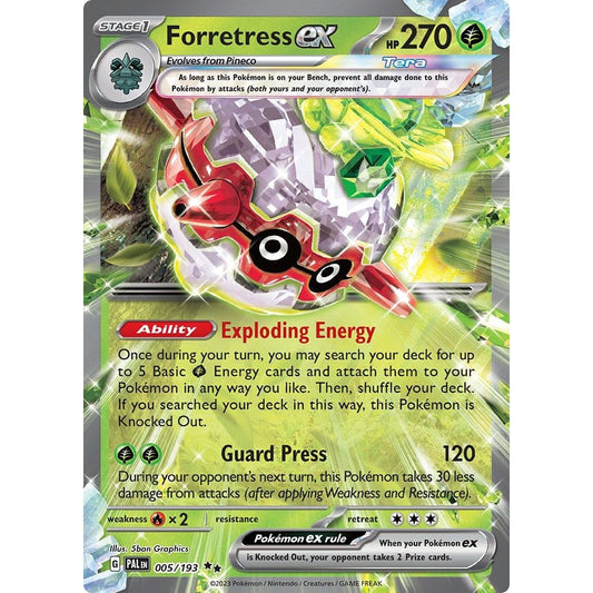 Image for Forretress ex (005/193) (PAL) - Pokemon