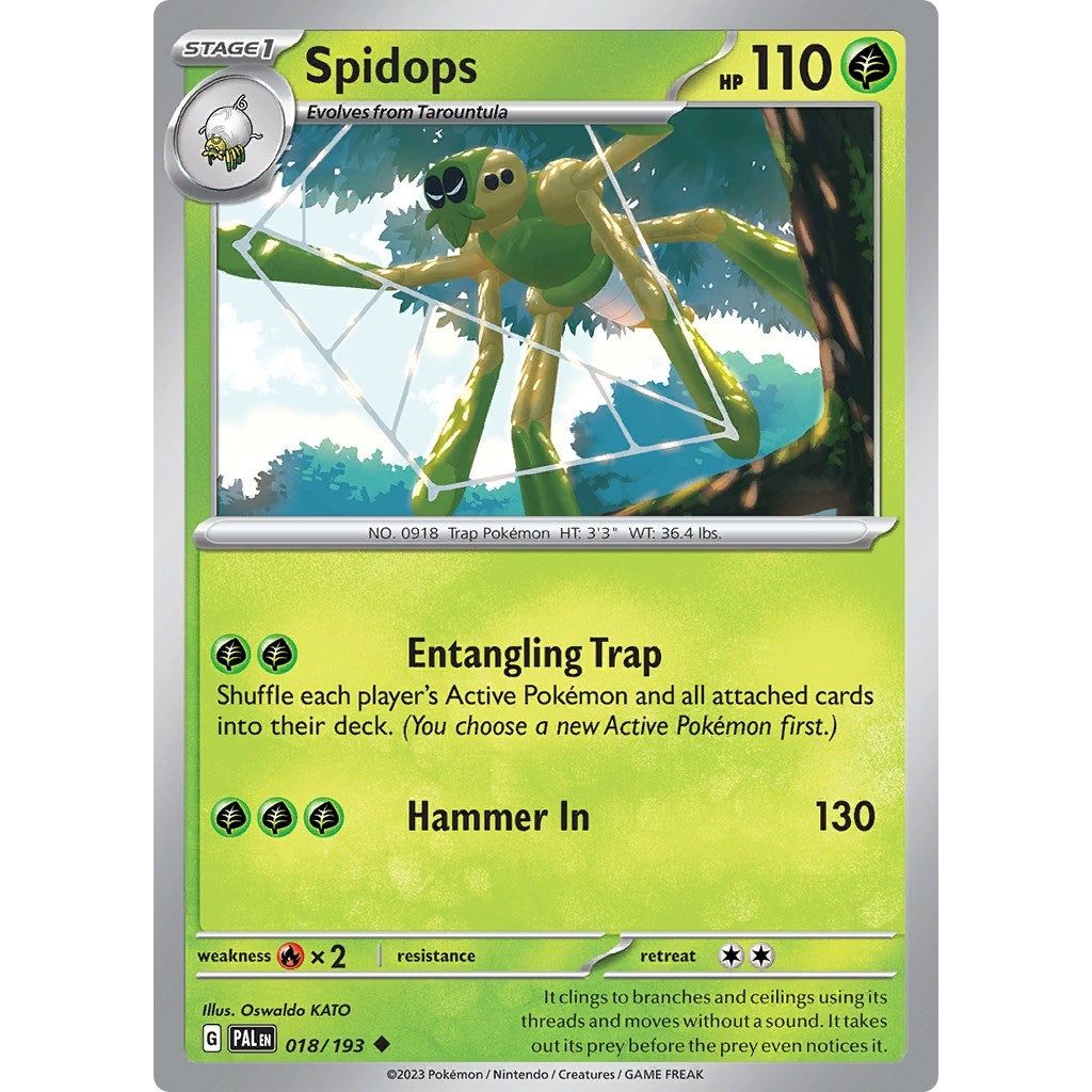 Image for Spidops (018/193) (PAL) - Pokemon