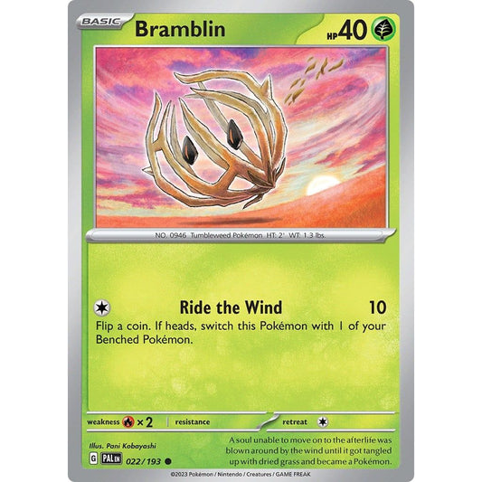 Image for Bramblin (022/193) (PAL) - Pokemon