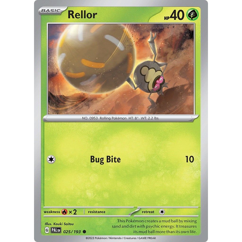 Image for Rellor (025/193) (PAL) - Pokemon