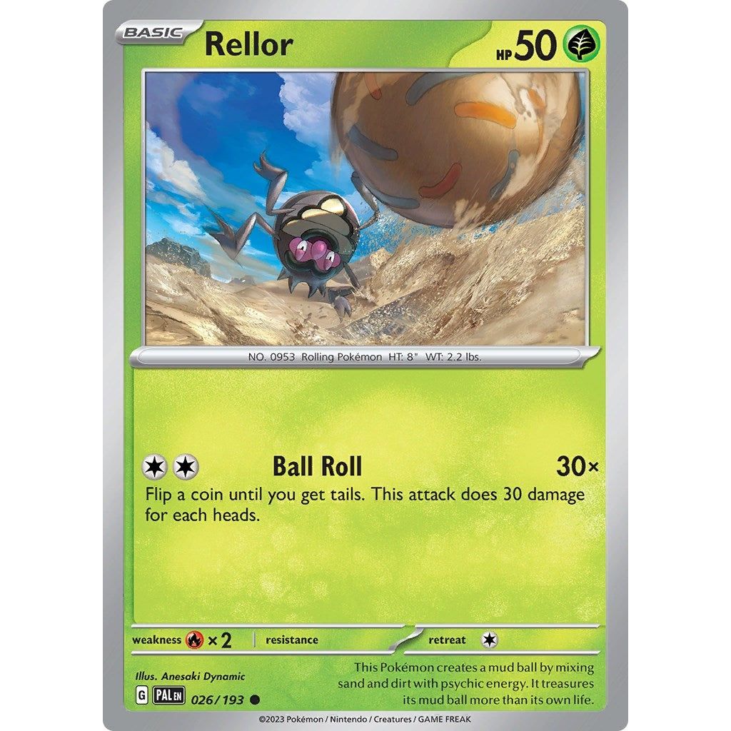 Image for Rellor (026/193) (PAL) - Pokemon