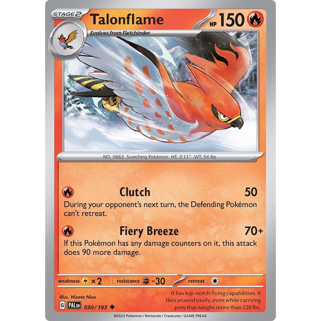 Image for Talonflame (030/193) (PAL) - Pokemon