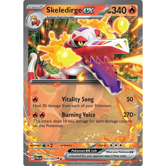 Image for Skeledirge ex (037/193) (PAL) - Pokemon