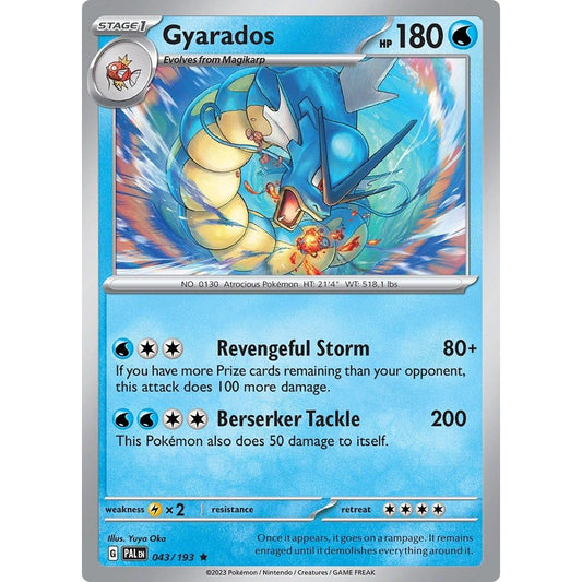 Image for Gyarados (043/193) (PAL) - Pokemon