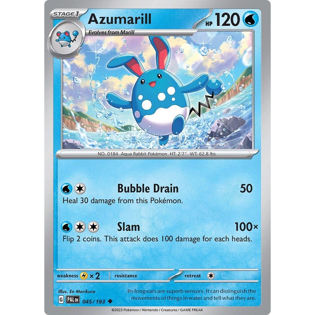 Image for Azumarill (045/193) (PAL) - Pokemon