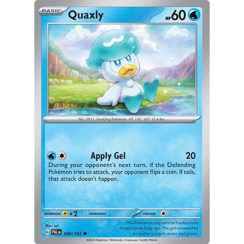 Image for Quaxly (049/193) (PAL) - Pokemon