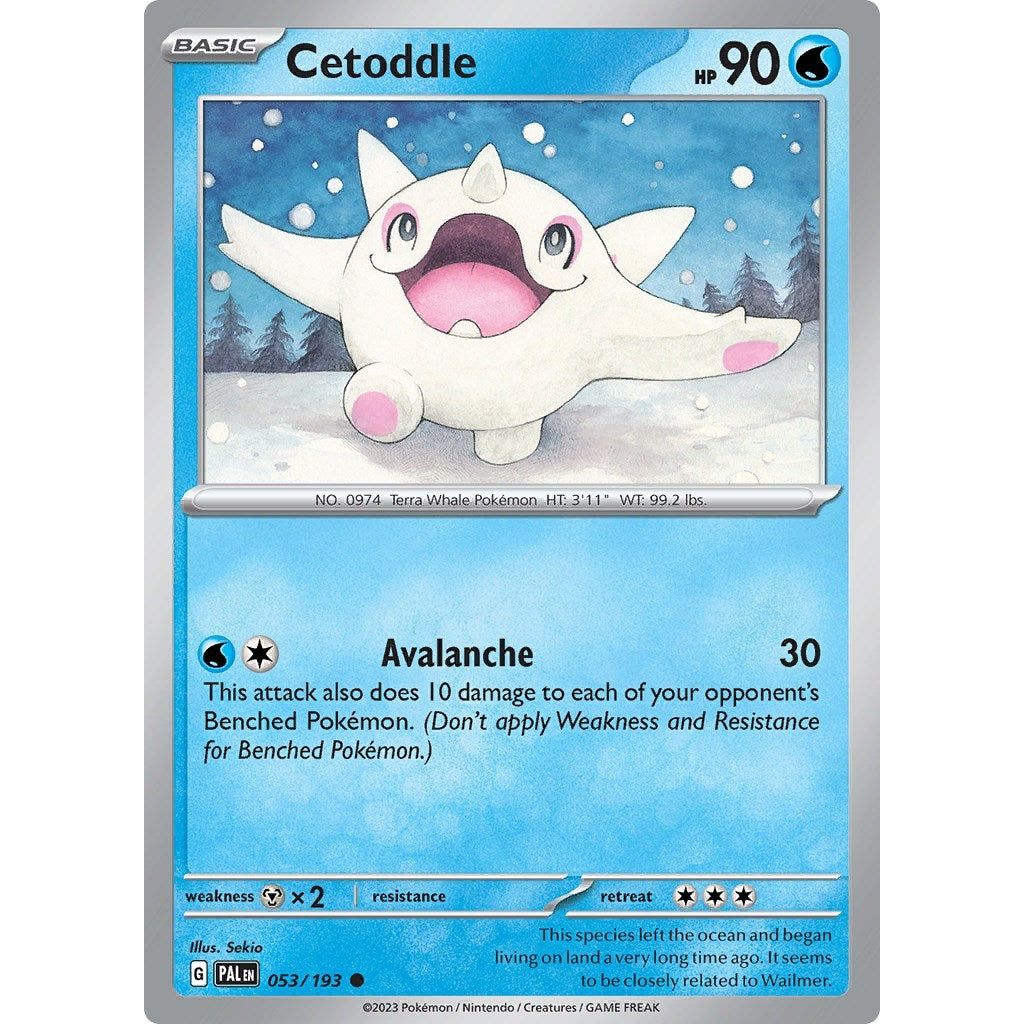 Image for Cetoddle (053/193) (PAL) - Pokemon
