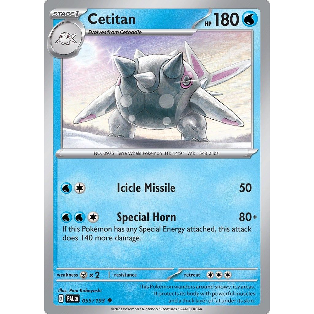 Image for Cetitan (055/193) (PAL) - Pokemon