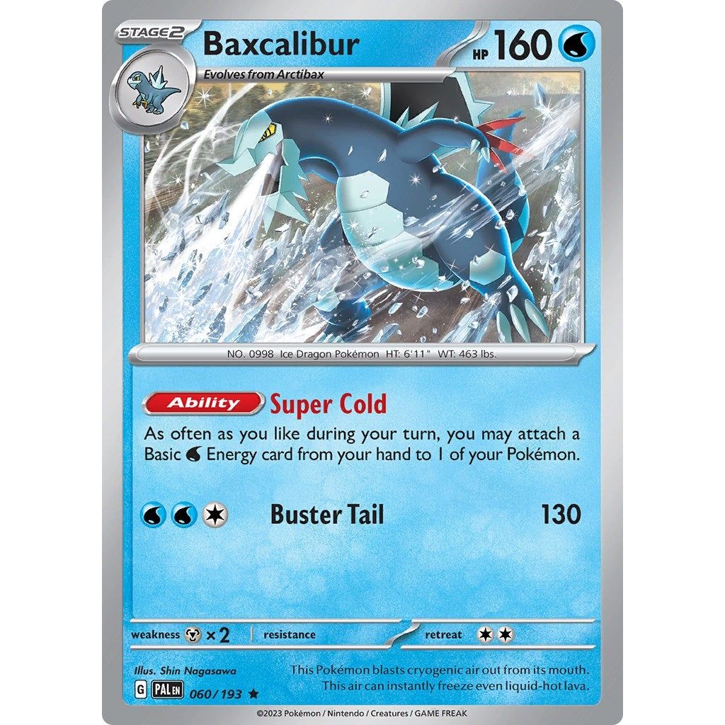 Image for Baxcalibur (060/193) (PAL) - Pokemon