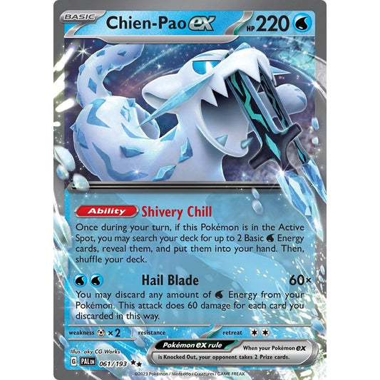 Image for Chien-Pao ex (061/193) (PAL) - Pokemon