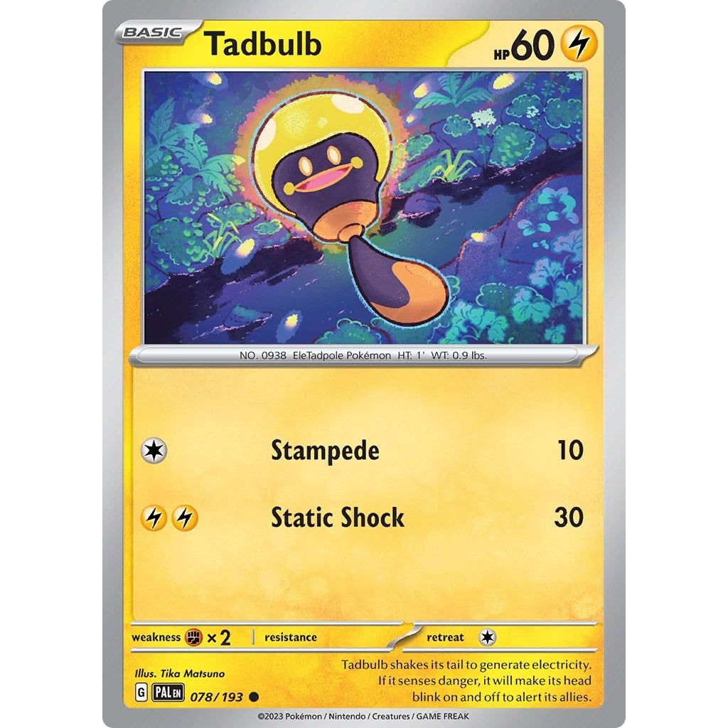Image for Tadbulb (078/193) (PAL) - Pokemon