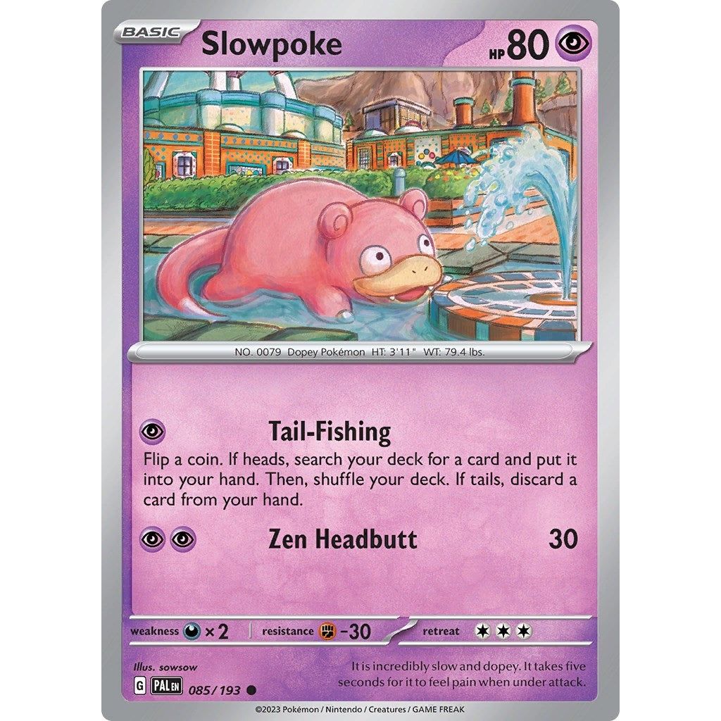 Image for Slowpoke (085/193) (PAL) - Pokemon