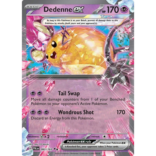 Image for Dedenne ex (093/193) (PAL) - Pokemon