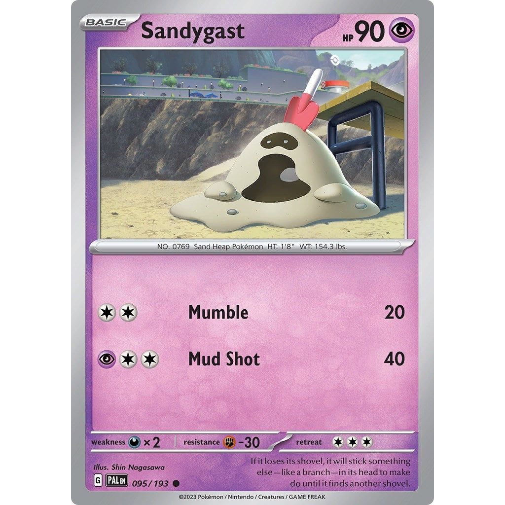 Image for Sandygast (095/193) (PAL) - Pokemon