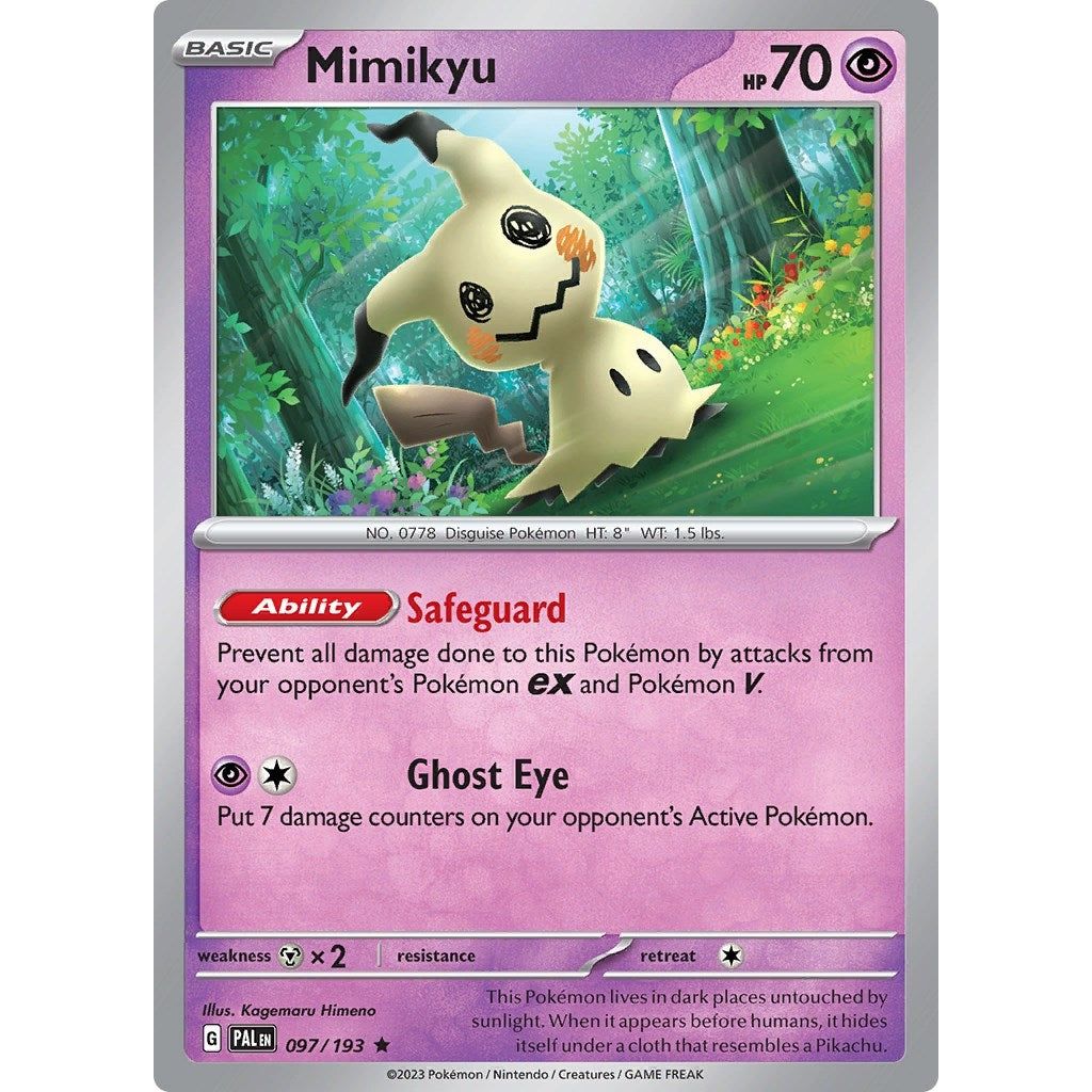 Image for Mimikyu (097/193) (PAL) - Pokemon