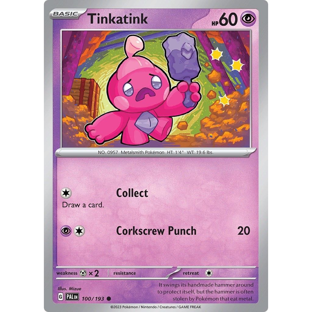 Image for Tinkatink (100/193) (PAL) - Pokemon