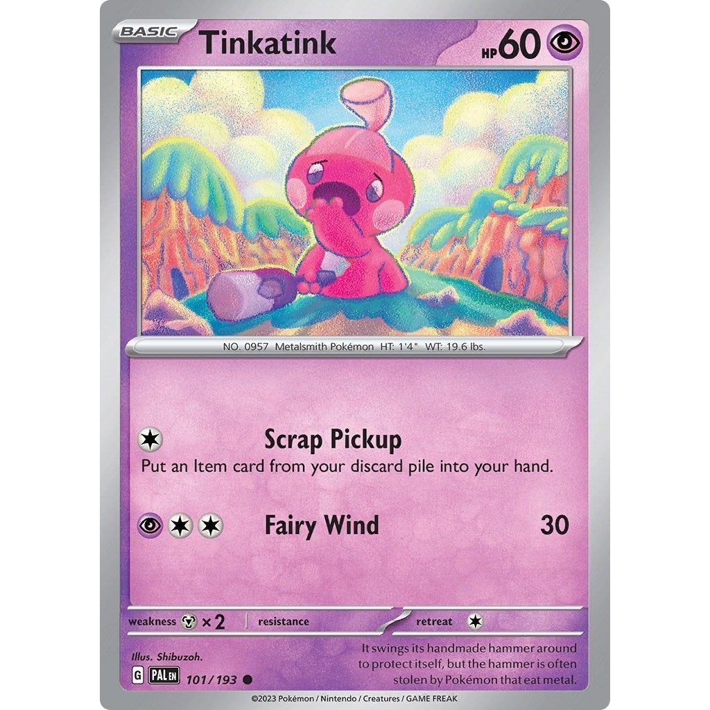 Image for Tinkatink (101/193) (PAL) - Pokemon