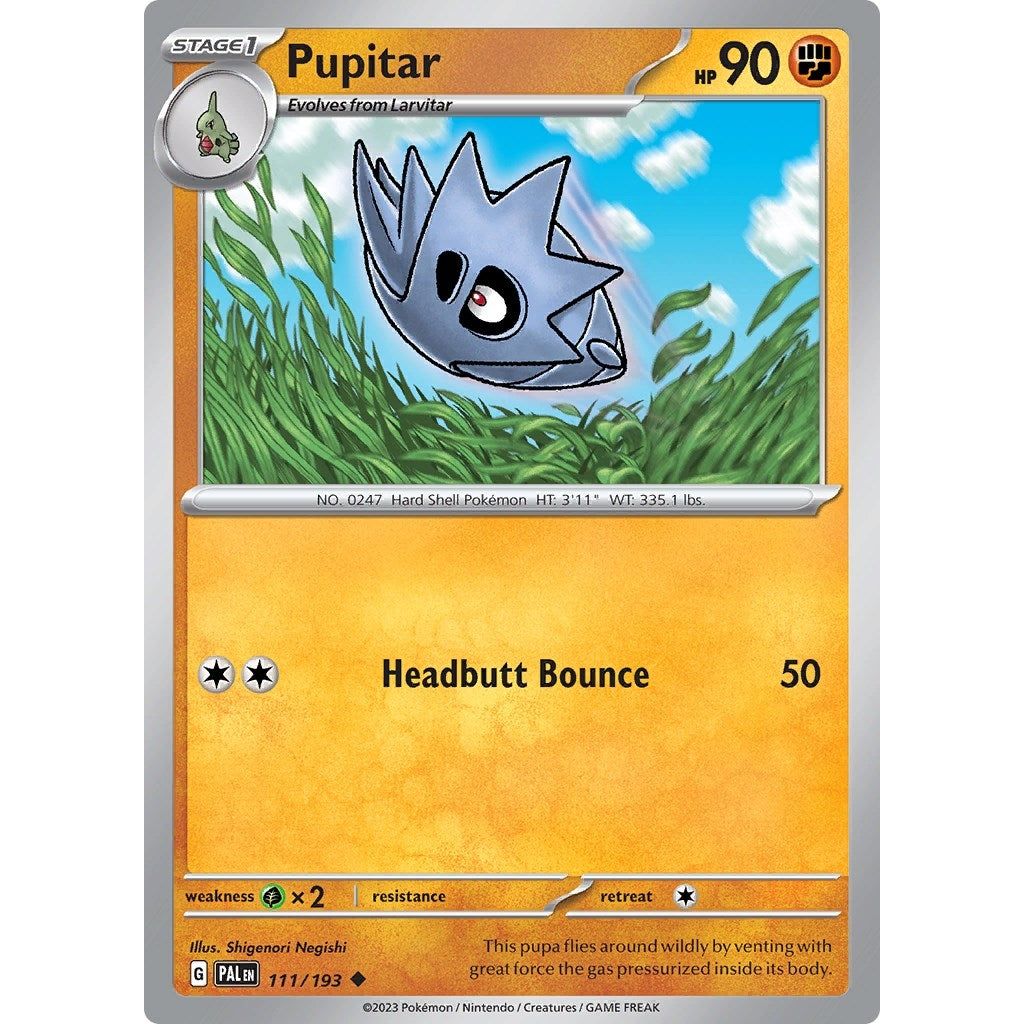 Image for Pupitar (111/193) (PAL) - Pokemon