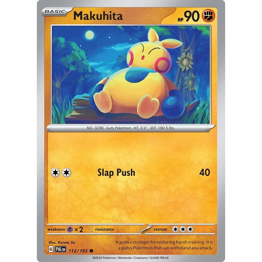 Image for Makuhita (112/193) (PAL) - Pokemon