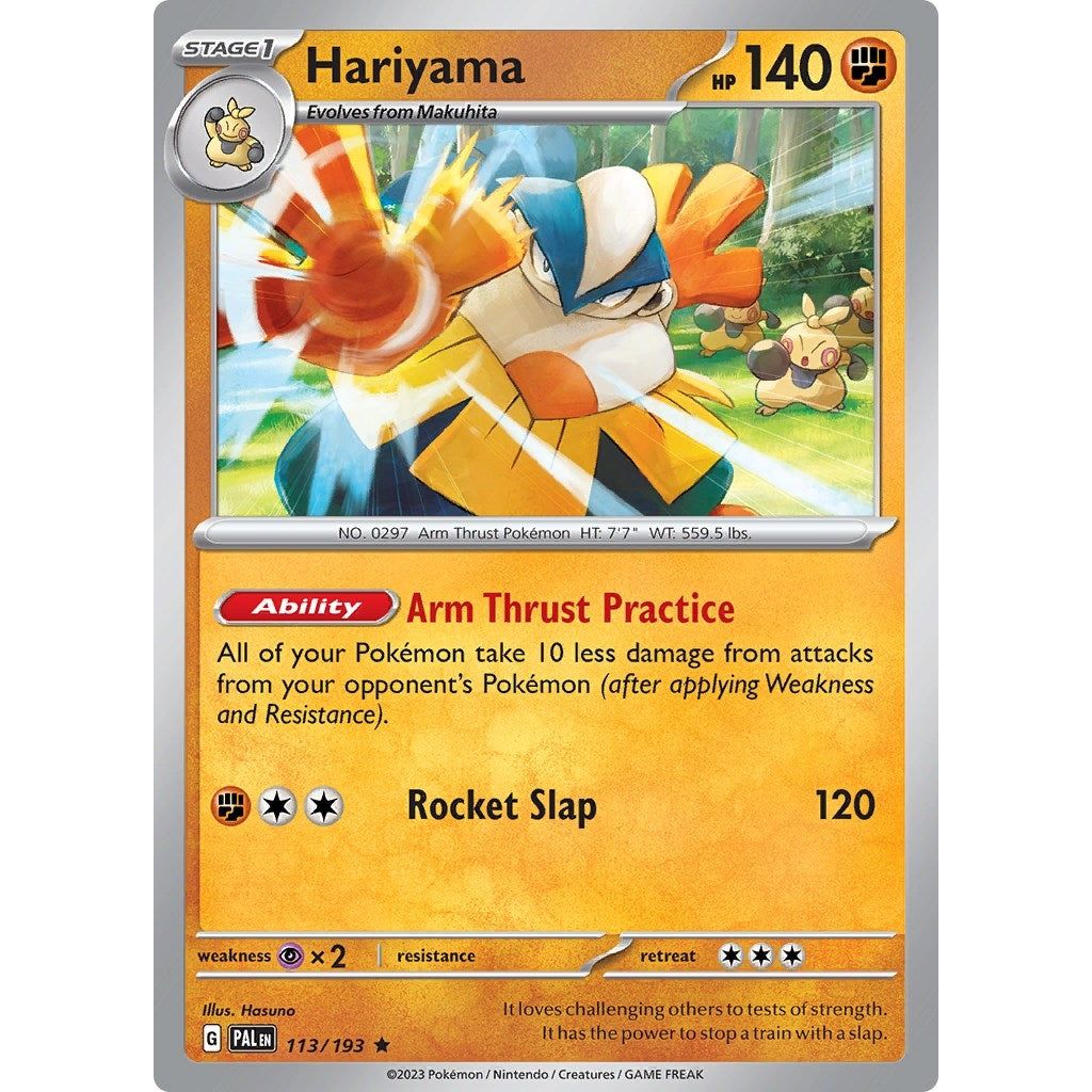 Image for Hariyama (113/193) (PAL) - Pokemon